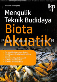 Image of Mengulik Teknik Budidaya  Biota Akuatik
